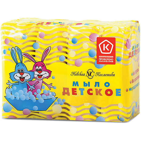 

Туалетное мыло Невская косметика Детское, 4 шт по 100 г