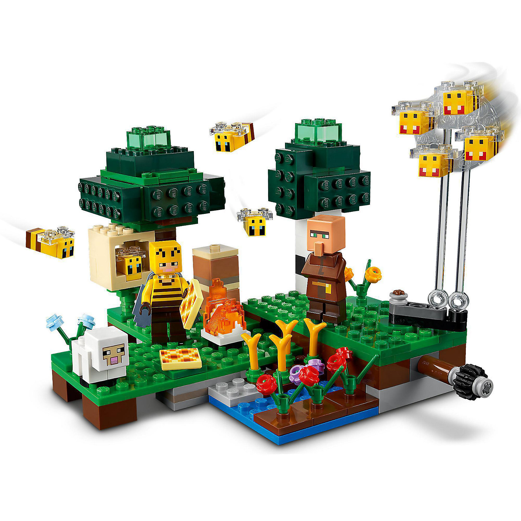 фото Конструктор lego minecraft 21165: пчелиная ферма