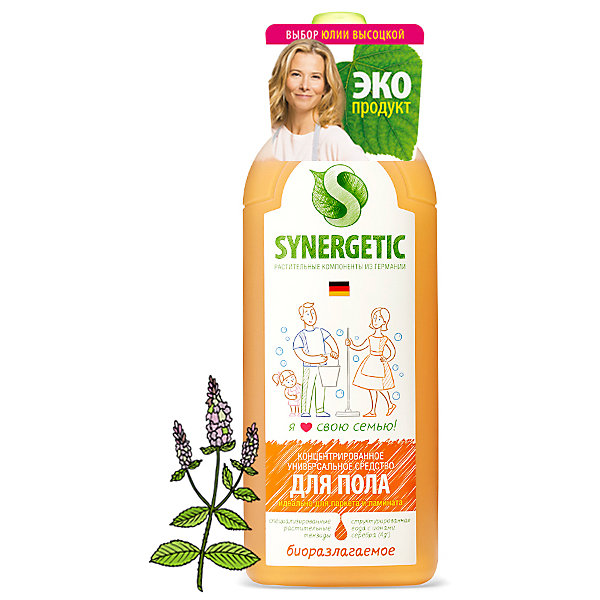 

Универсальное средство для мытья поверхностей Synergetic, 1 л