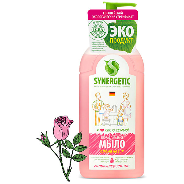 Мыло жидкое Аромамагия, 500 мл Synergetic 15849640