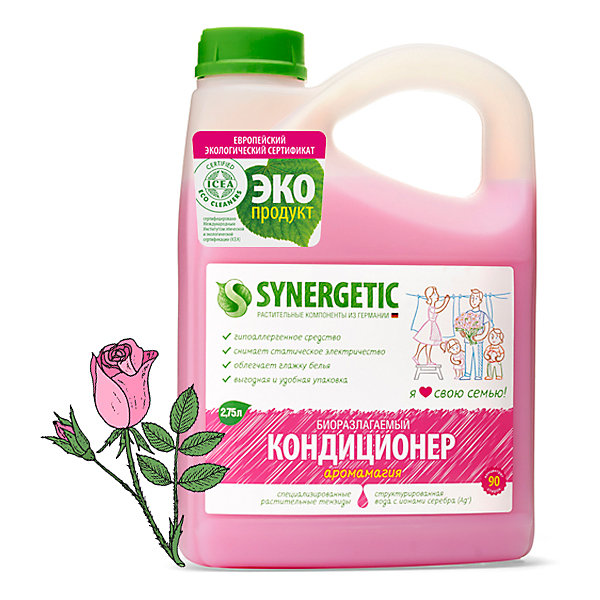 

Кондиционер для белья Synergetic Аромамагия, 2,75 л