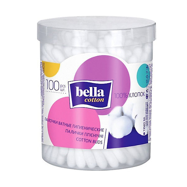 

Ватные палочки Bella, 100 шт