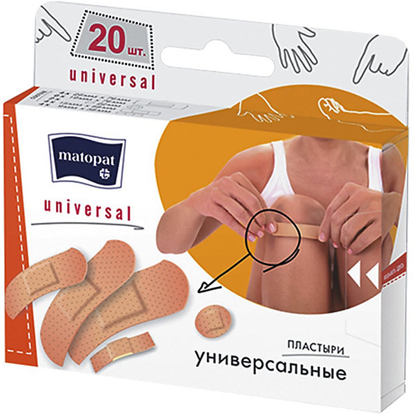 Пластырь Matopat Universal, 20 шт Bella 15862425