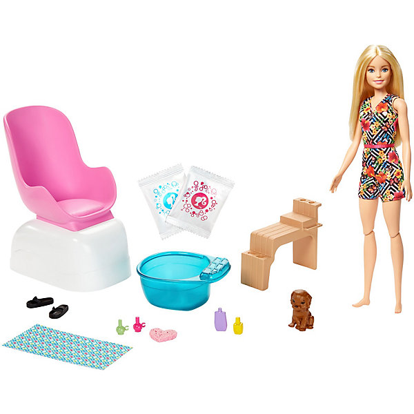 

Набор игровой для маникюра и педикюра куклы Barbie Мода GHN07