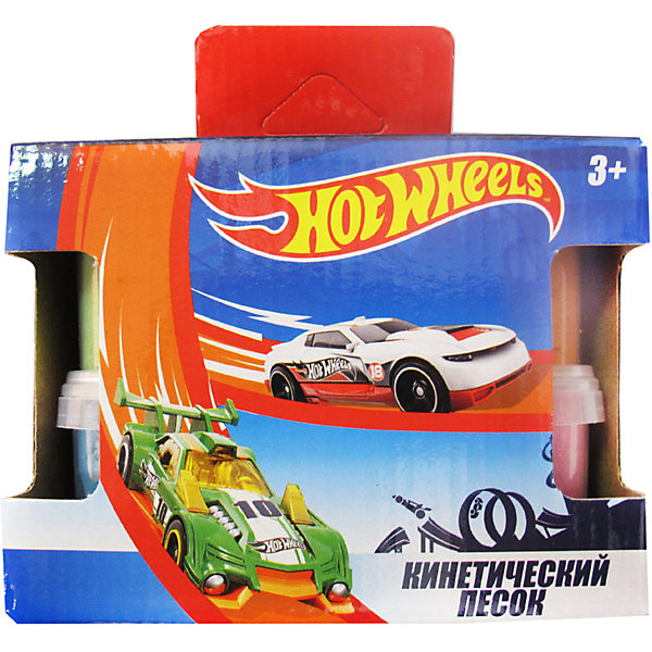 фото Кинетический песок centrum hot wheels, 4 цвета