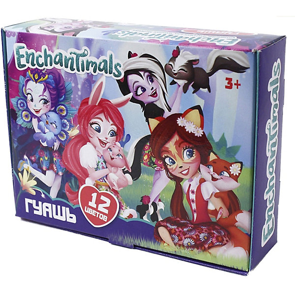

Гуашь Centrum Enchantimals, 12 цветов