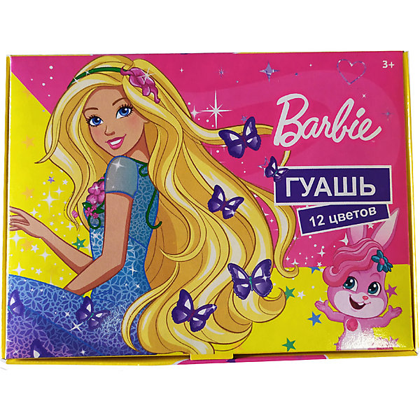 

Гуашь Centrum Barbie, 12 цветов