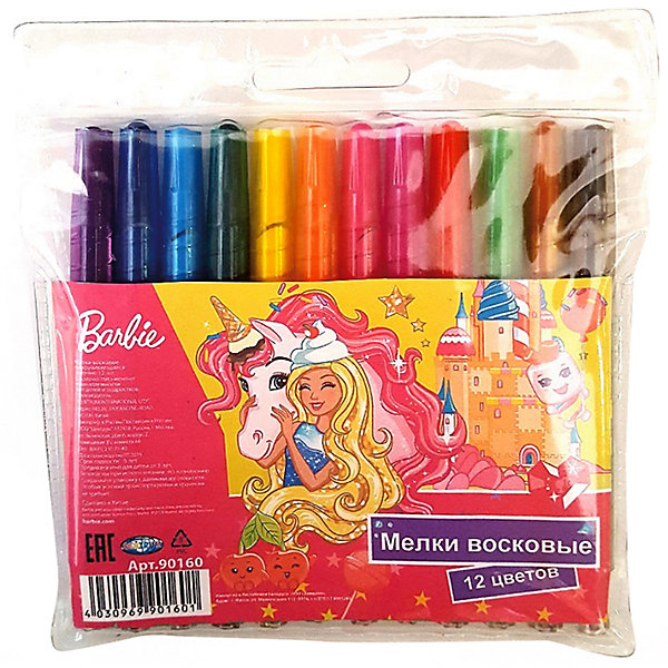

Восковые мелки Centrum Barbie, 12 цветов