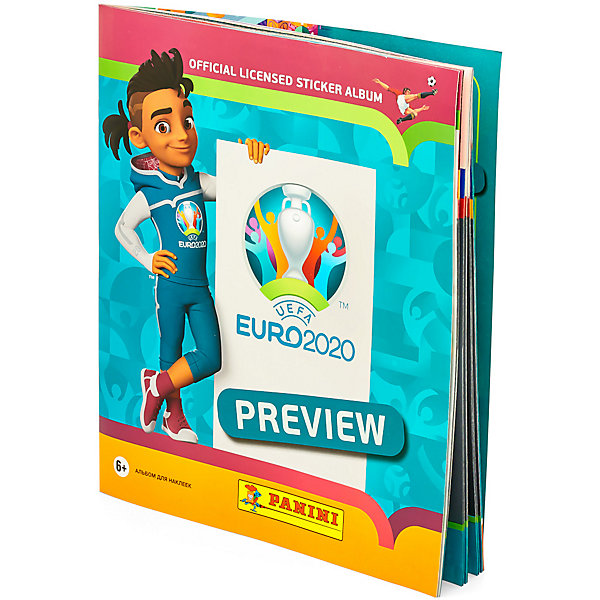 фото Альбом для наклеек panini euro 2020 preview