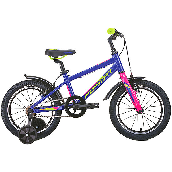 

Двухколесный велосипед Format Kids 16, Фиолетовый, Двухколесный велосипед Format Kids 16"