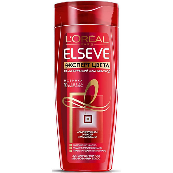 

Шампунь для волос L'Oreal Paris Elseve эксперт цвета, 400 мл