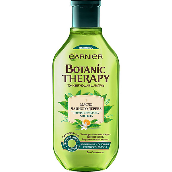 

Шампунь для волос Garnier Botanic Therapy Чайное дерево, цветки апельсина и алоэ, 400 мл