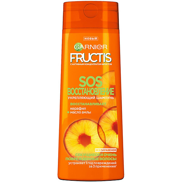 Шампунь для волос Fructis SOS восстановление, 400 мл Garnier 15900136