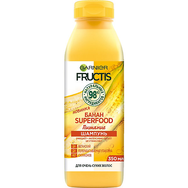 

Шампунь для волос Garnier Fructis Superfood Банан, 350 мл