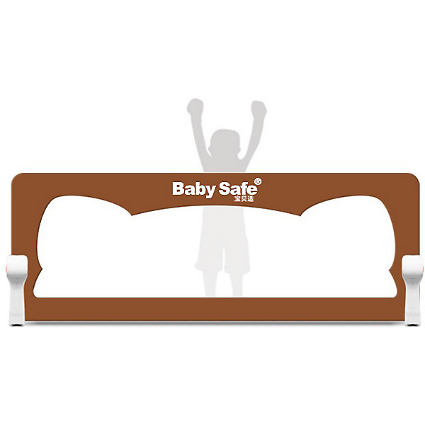 

Барьер для кроватки Baby Safe Ушки, 150х42 коричневый, Барьер для кроватки Baby Safe Ушки, 150х42