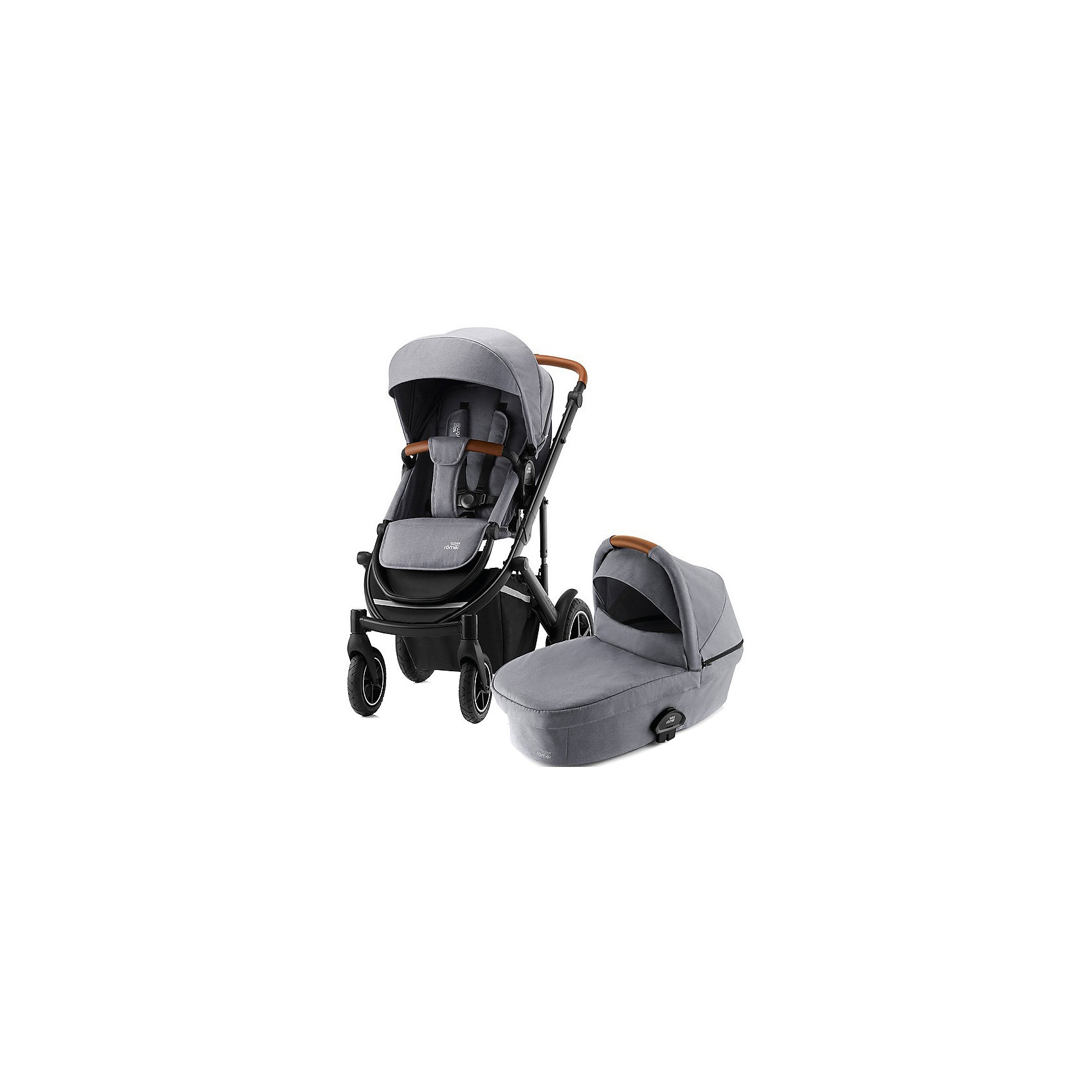 фото Коляска britax roemer smile iii frost grey, 2 в 1 britax römer