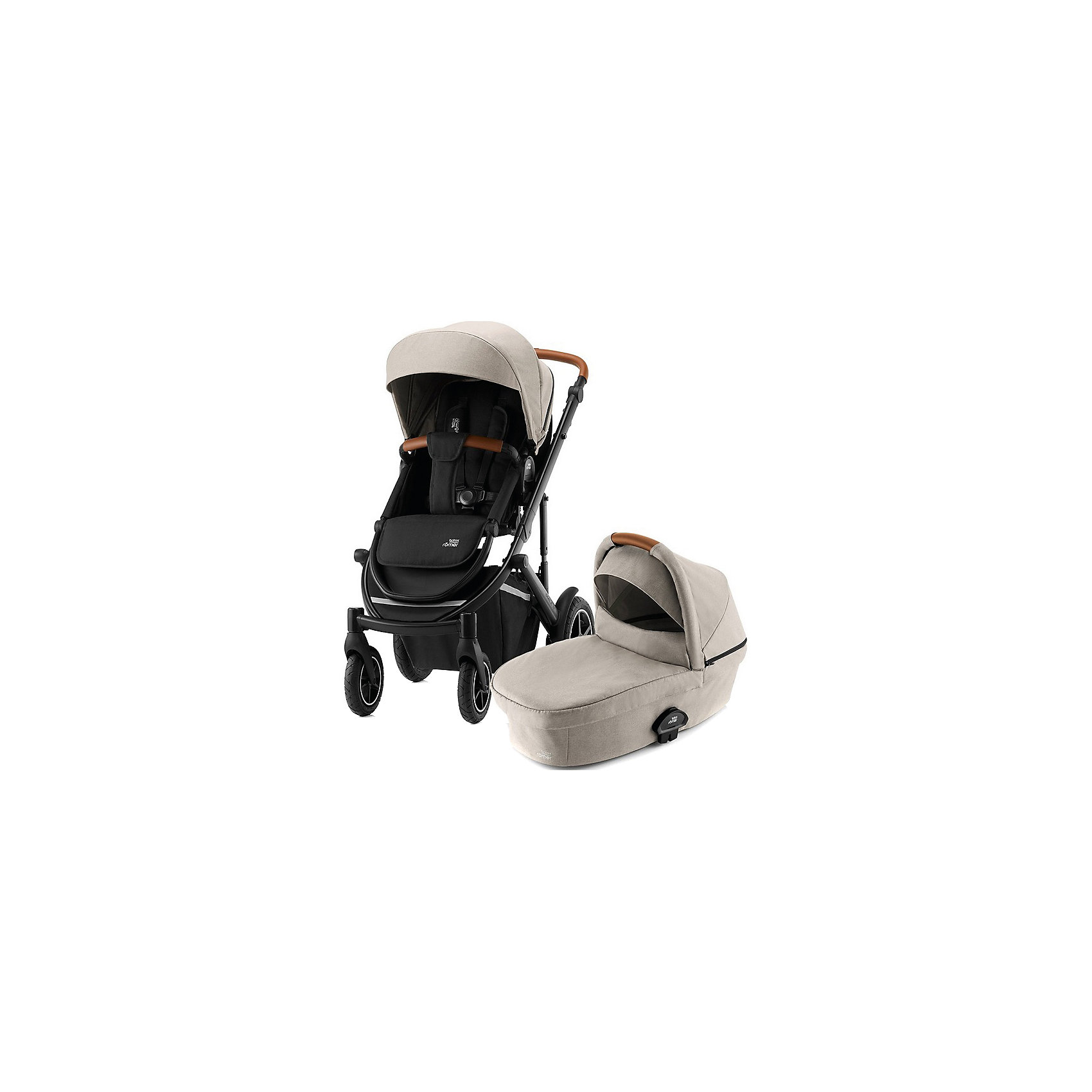 фото Коляска britax roemer smile iii pure beige, 2 в 1 britax römer