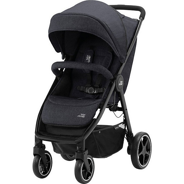 

Прогулочная коляска Britax Roemer B-Agile M Black Shadow, Черный, Прогулочная коляска Britax Roemer B-Agile M Black Shadow