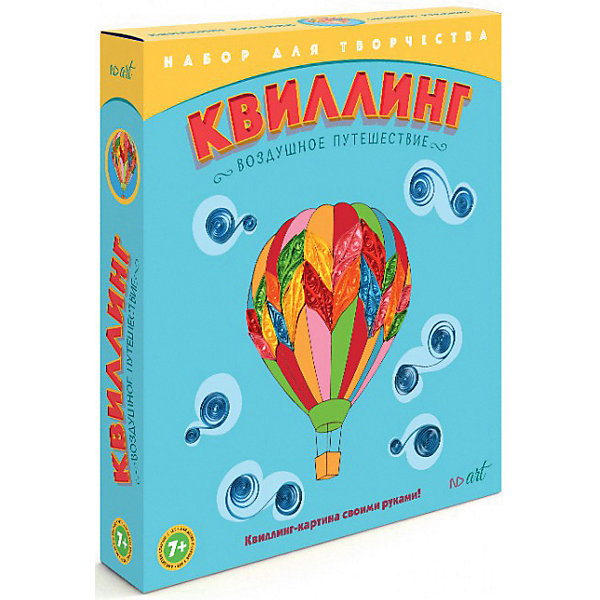 

Набор для творчества ND Play "Квиллинг" Воздушное путешествие, Разноцветный, Набор для творчества ND Play "Квиллинг" Воздушное путешествие