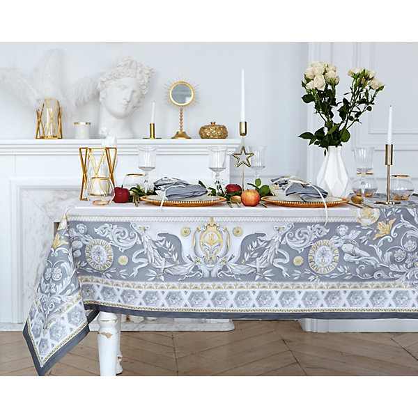 

Скатерть Этель Classic style, 110х145 см +/-3 см, Серый, Скатерть Этель Classic style, 110х145 см +/-3 см