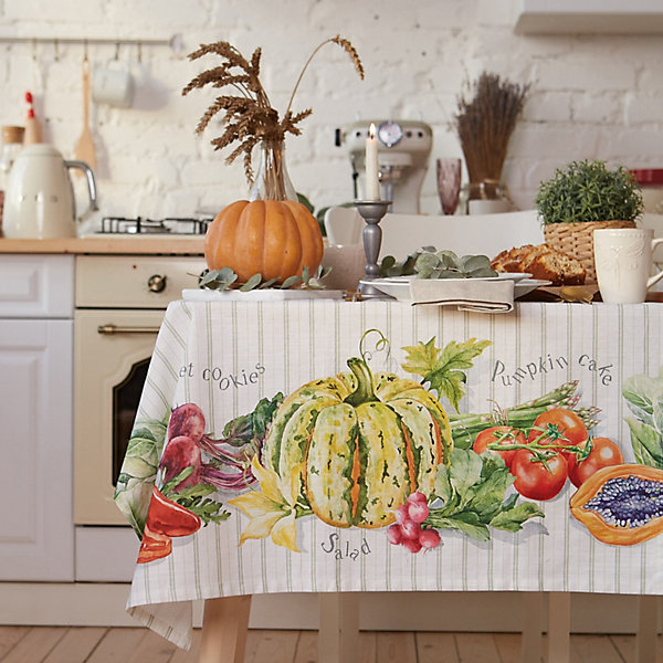 

Скатерть Этель Vegetable, 220х147 см, Белый, Скатерть Этель Vegetable, 220х147 см