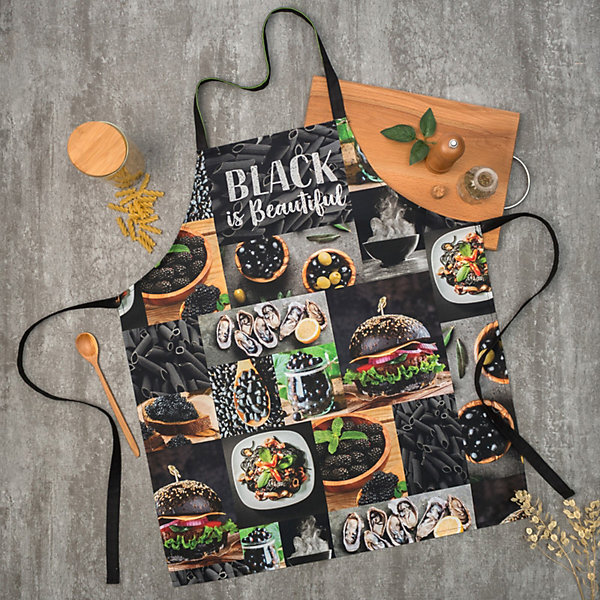

Фартук Этель Black, 70х60 см, Черный, Фартук Этель Black, 70х60 см