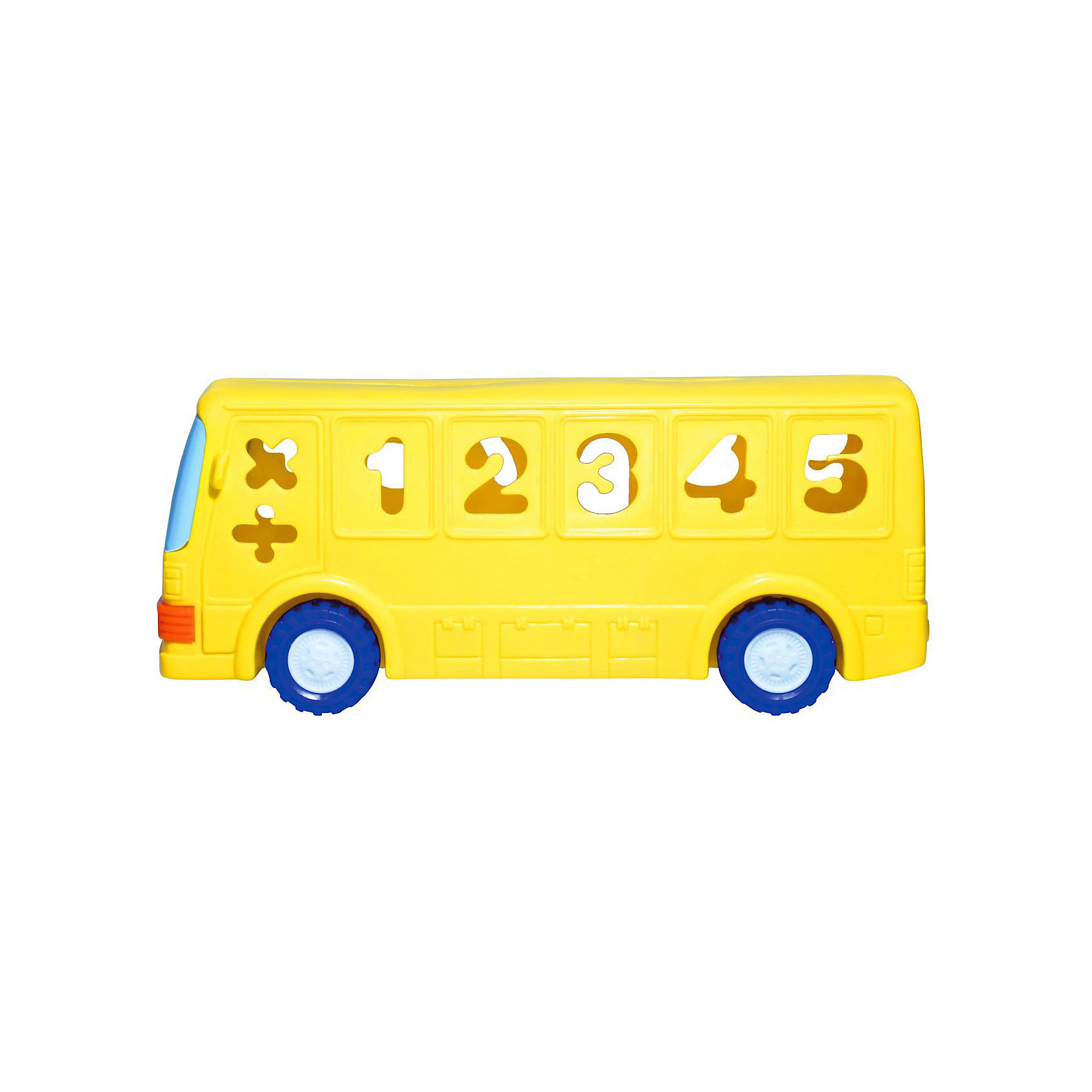 фото Развивающая игрушка-сортер mommy love-electronic "умный автобус"
