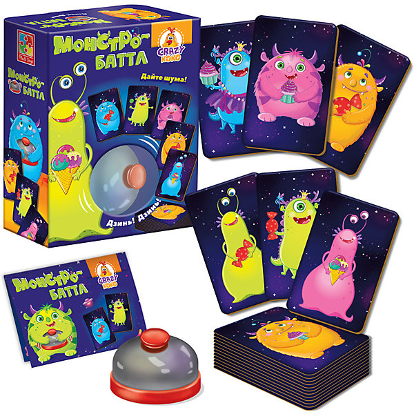 

Игра со звонком Vladi Toys Монстро-баттл