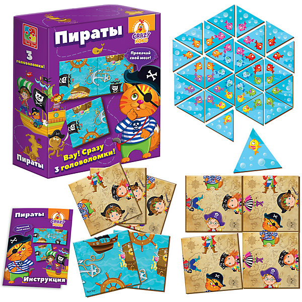 

Головоломка Vladi Toys Пираты