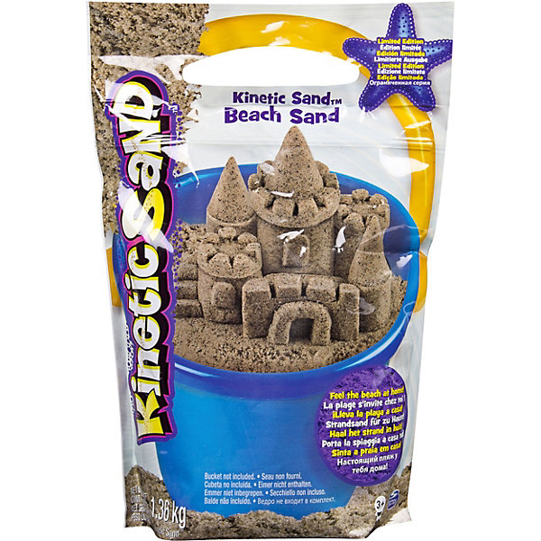 фото Набор для лепки kinetic sand пляжный песок