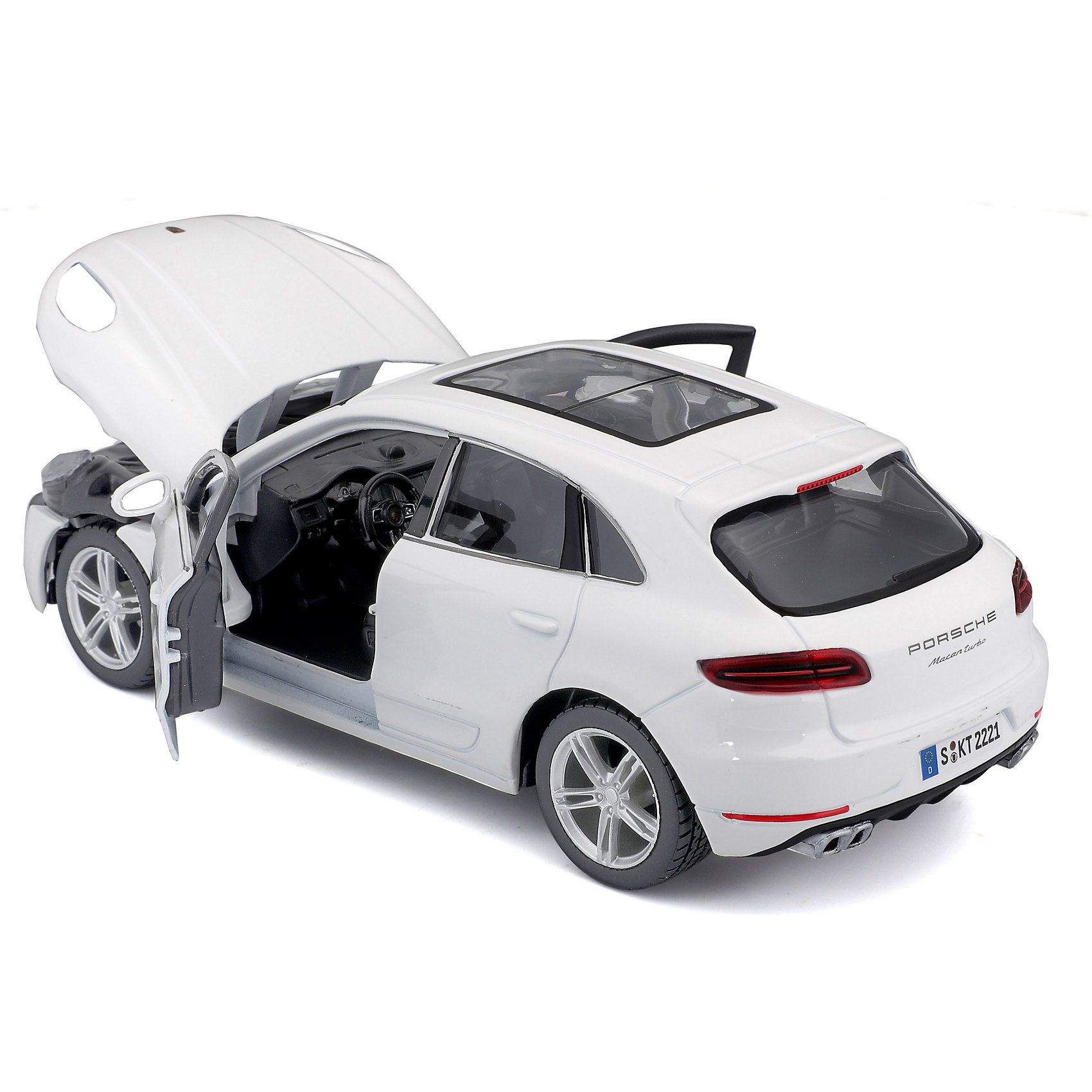 Машина Porsche Macan Collezione, 1:24 Bburago 15943904