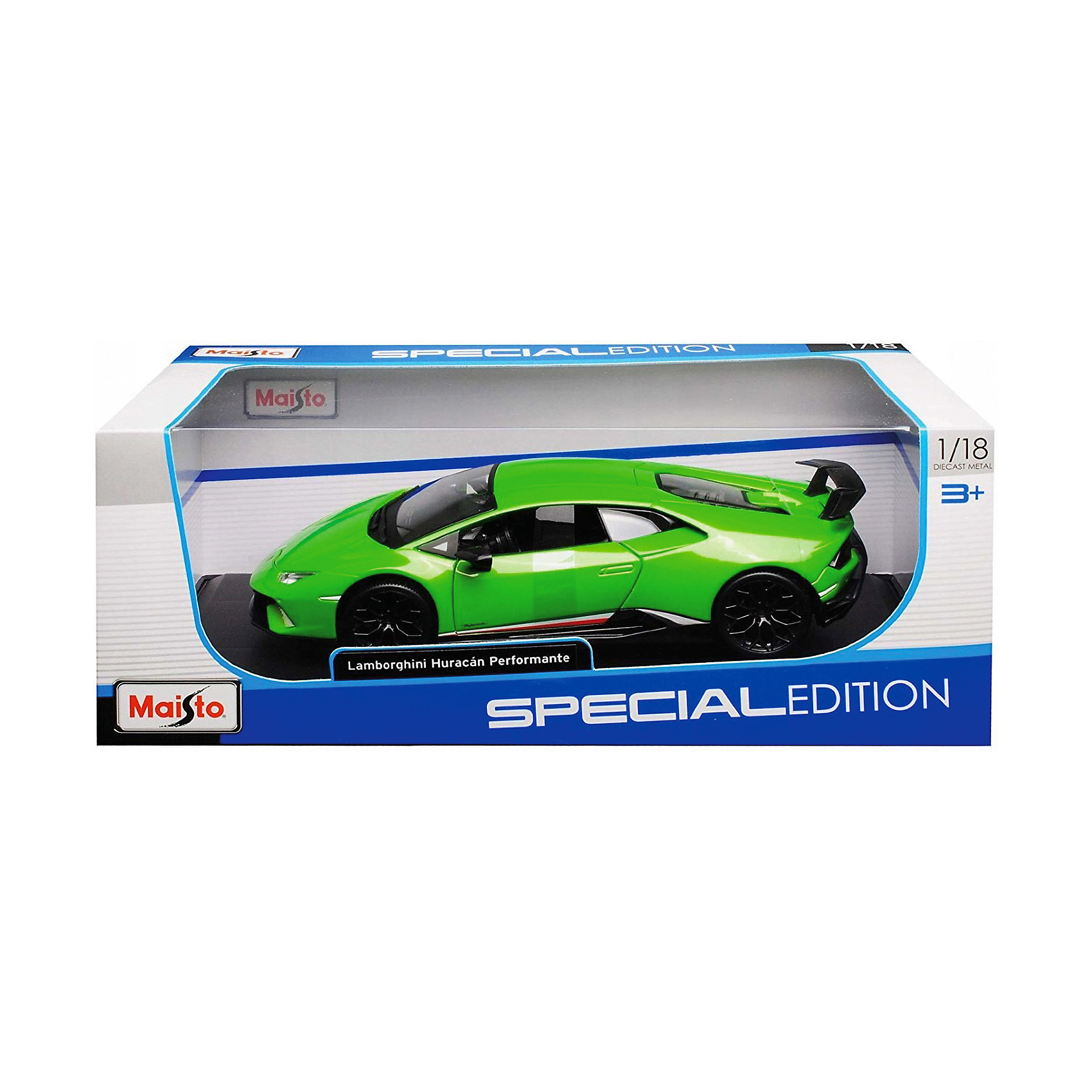 фото Машина maisto lamborghini huracan performante, 1:18