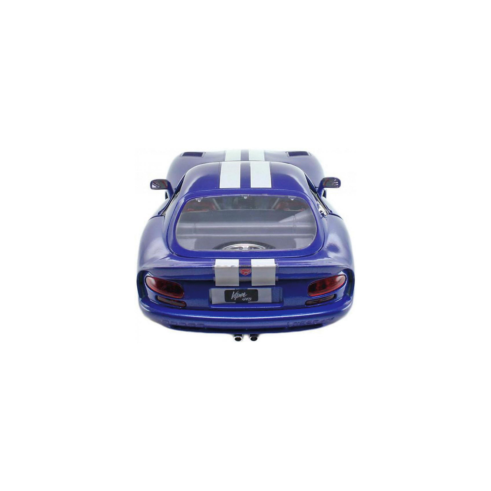 фото Модель для сборки bburago dodge viper gts coupe, 1:24