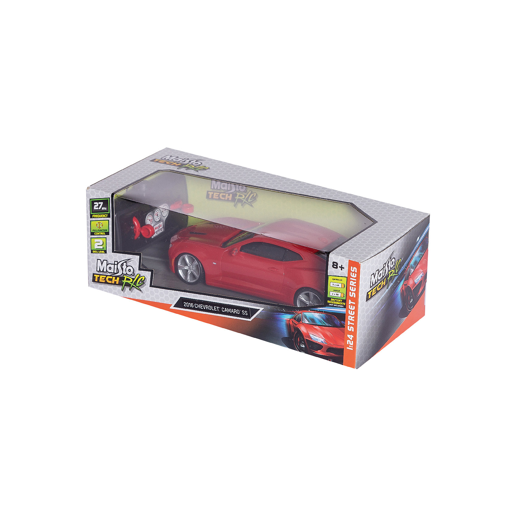 Радиоуправляемая машина Chevrolet Camaro SS, 1:24 MAISTO 15943991