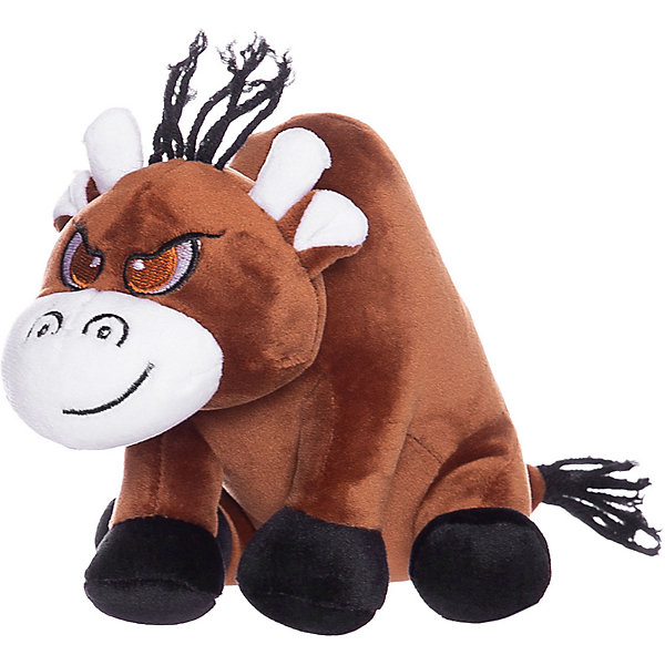 

Мягая игрушка ABtoys Бычок, 27 см, Коричневый, Мягая игрушка ABtoys Бычок, 27 см