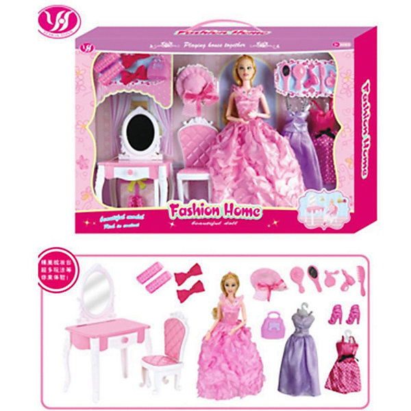 

Игровой набор Наша Игрушка Модница, Разноцветный, Игровой набор Наша Игрушка Модница
