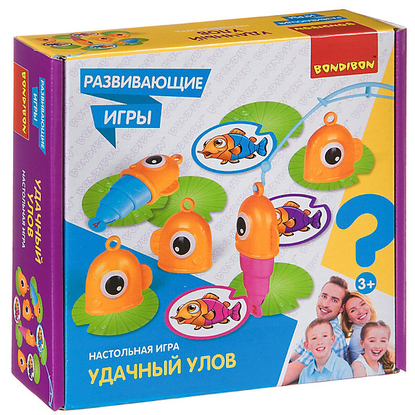 

Развивающая настольная игра Bondibon «Удачный улов»