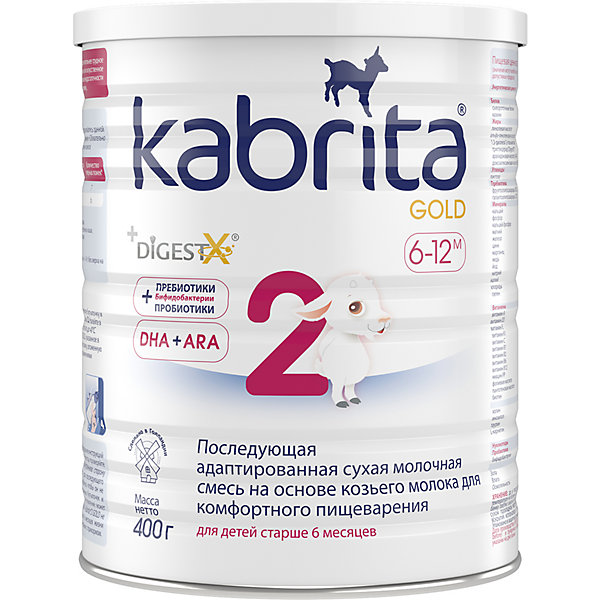 

Молочная смесь Kabrita 2 Gold, с 6 мес, 400 г