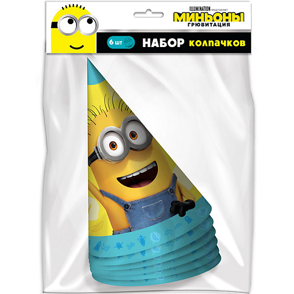 

Набор колпачков ND Play Minions 2, 6 шт, Разноцветный, Набор колпачков ND Play Minions 2, 6 шт