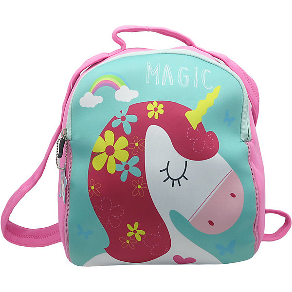 фото Детский рюкзак magic unicorn розово-голубой mihi-mihi