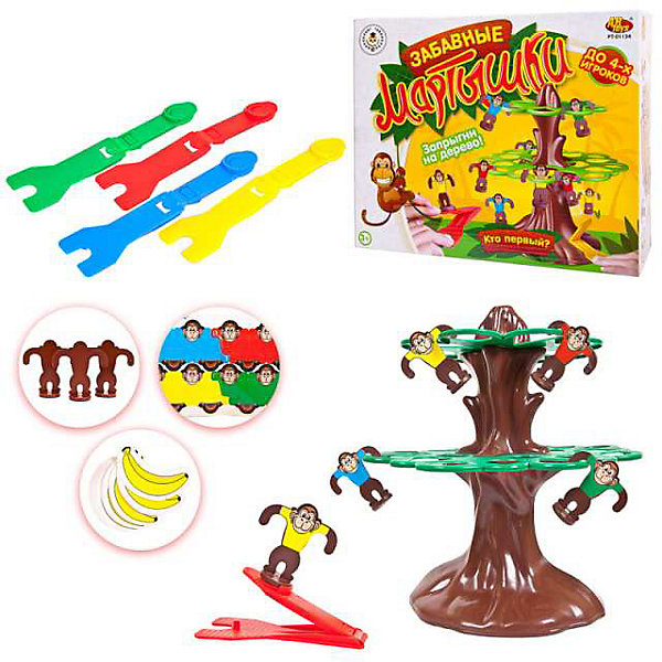 

Игра настольная ABtoys "Забавные мартышки, Игра настольная ABtoys "Забавные мартышки"