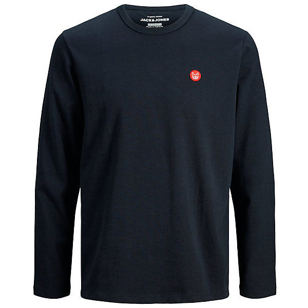 

Лонгслив Jack & Jones Junior, Темно-синий, Лонгслив Jack & Jones Junior