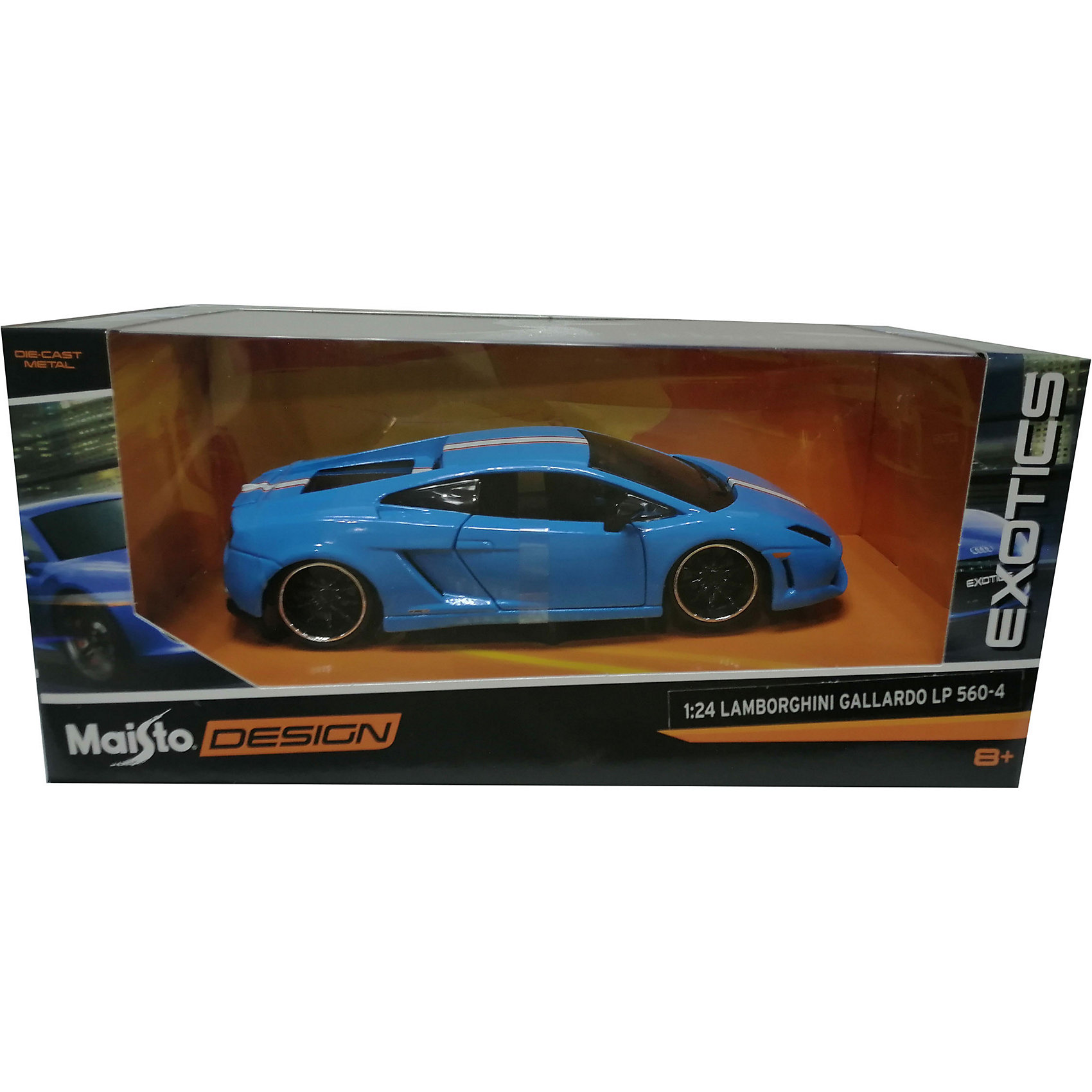 Машинка Lamborghini Gallardo LP 560-4 Design Exotics, 1:24 MAISTO 16084857