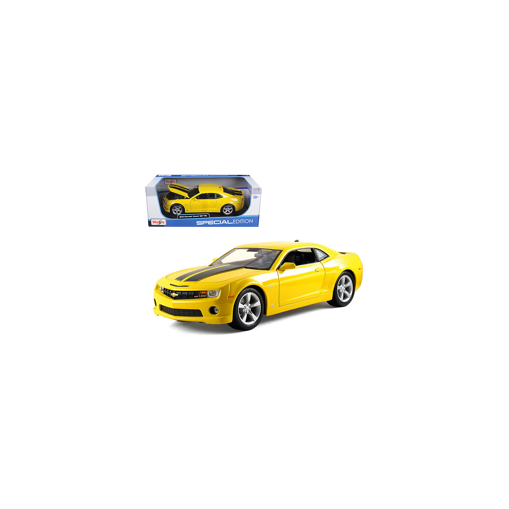 Машинка Chevrolet Camaro RS 2010, 1:18 MAISTO 16084877