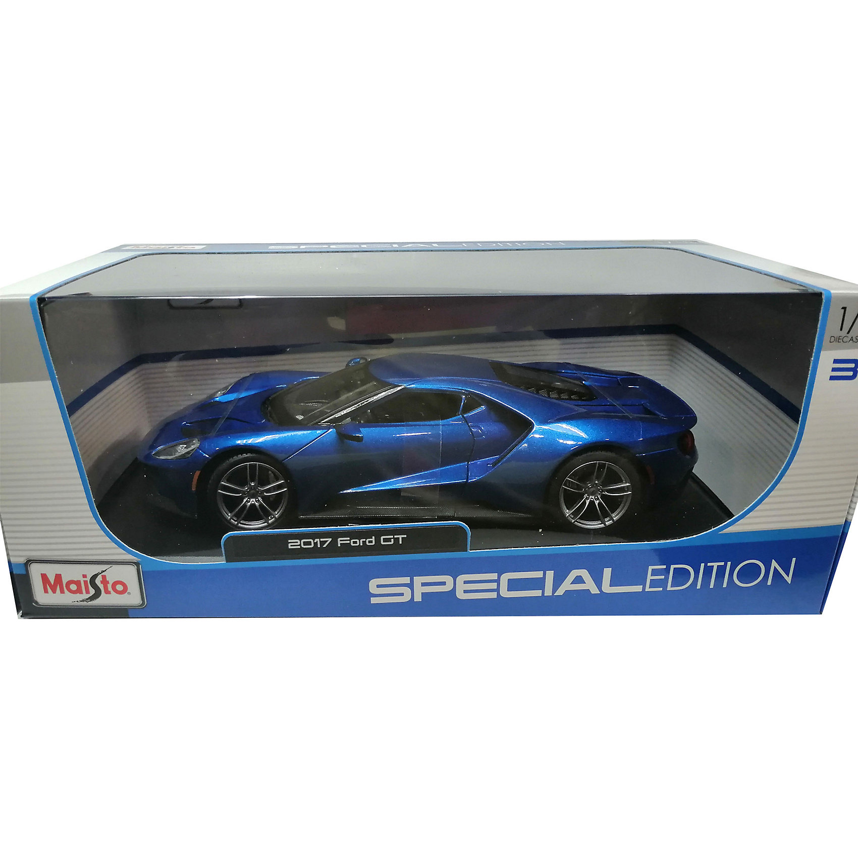 Машинка Ford GT 2017, 1:18 MAISTO 16084885