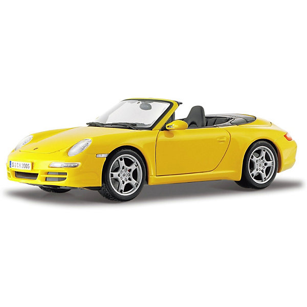 Машинка Maisto Porsche 911 Carrera S Cabriolet, 1:18 16084922