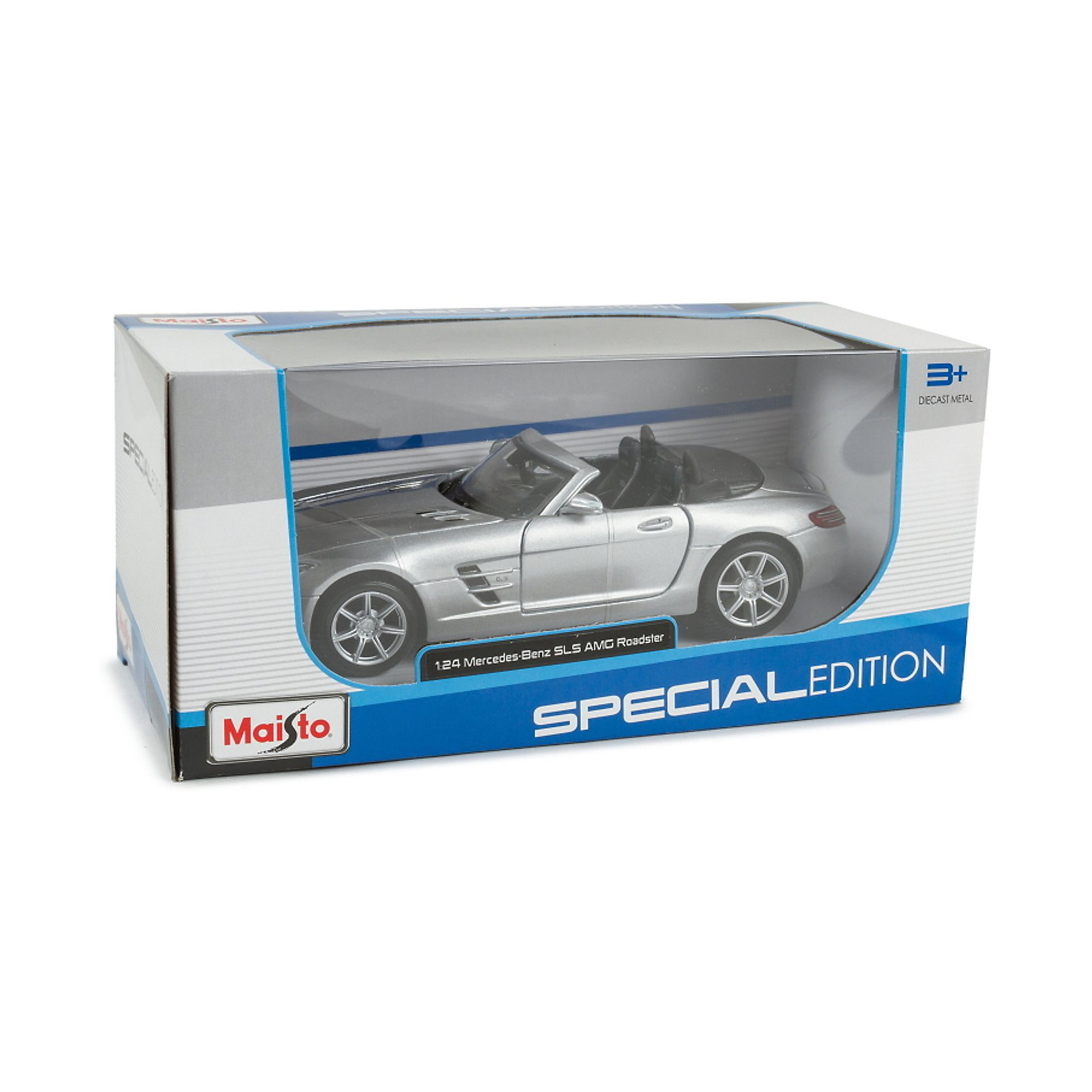 фото Машинка maisto mercedes-benz sls amg roadster, 1:24