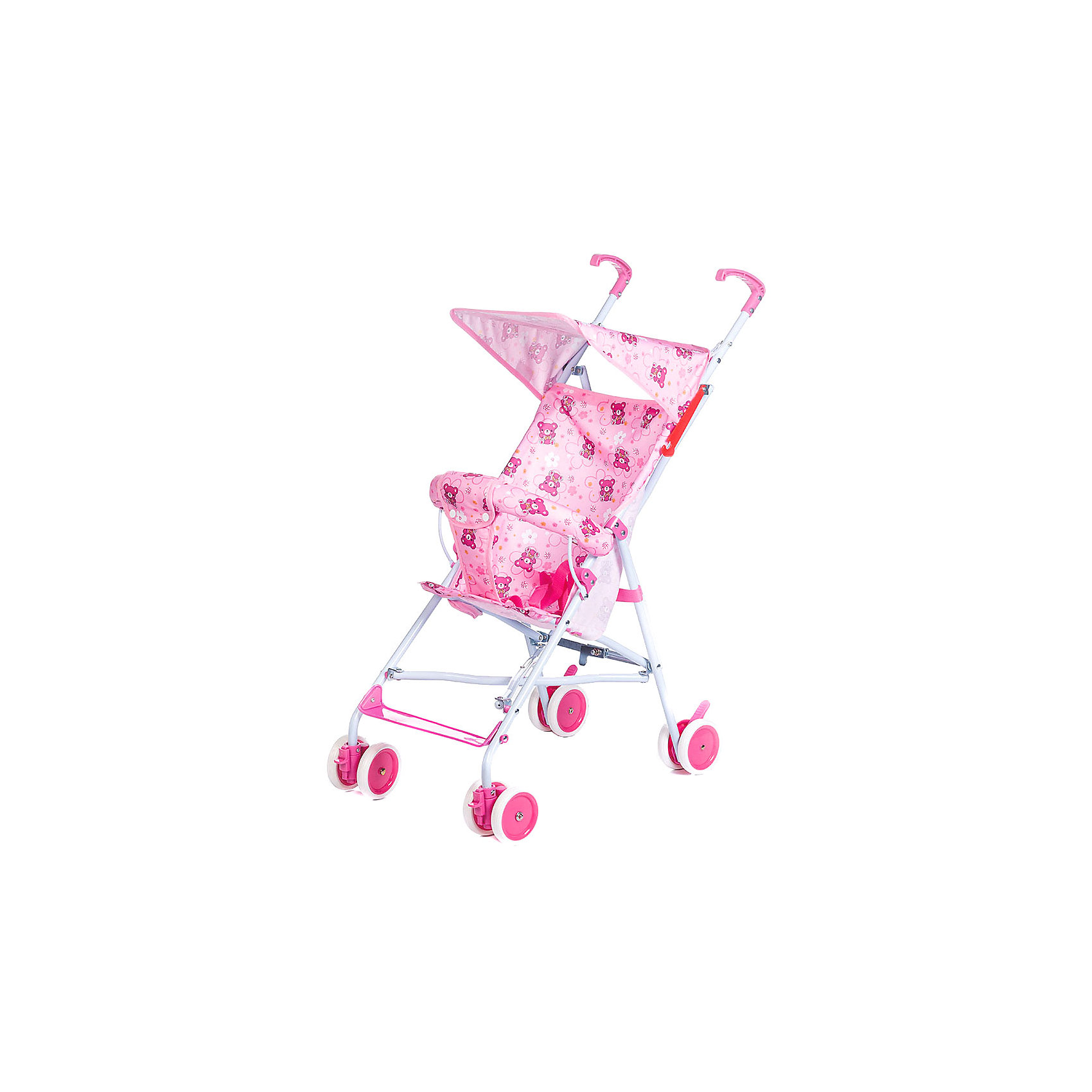 Коляска-трость Flip, розовая Baby Hit 16095548