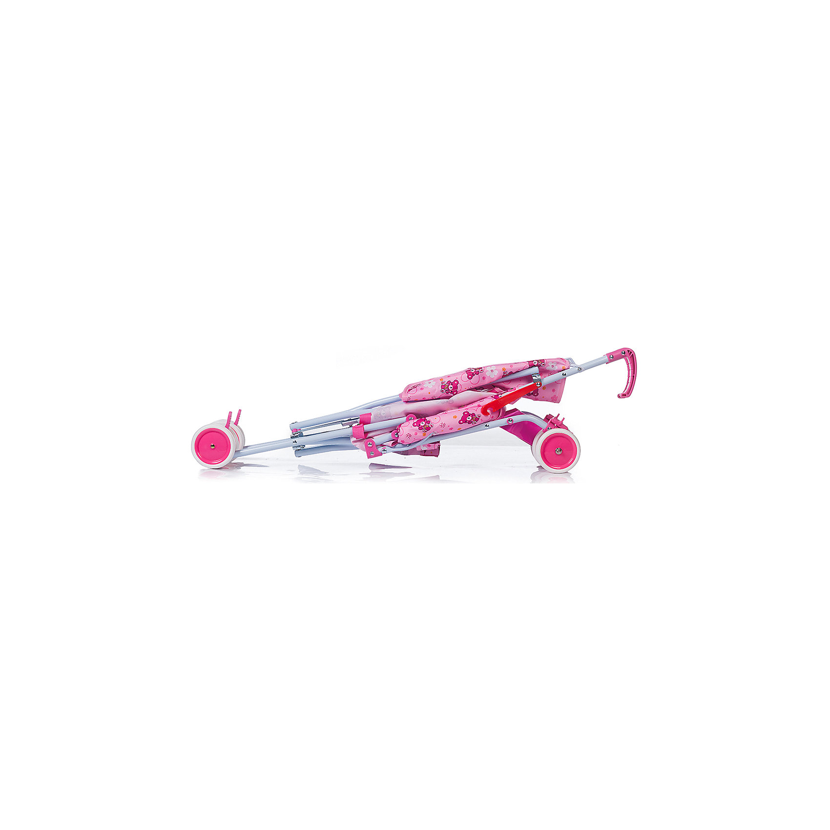 Коляска-трость Flip, розовая Baby Hit 16095548