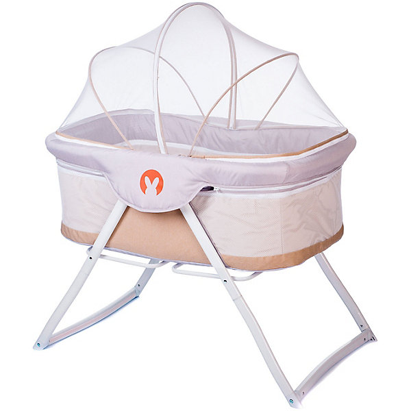 фото Кровать-колыбель baby hit carrycot, бежевая